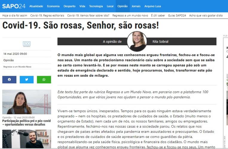 Covid-19 - São rosas