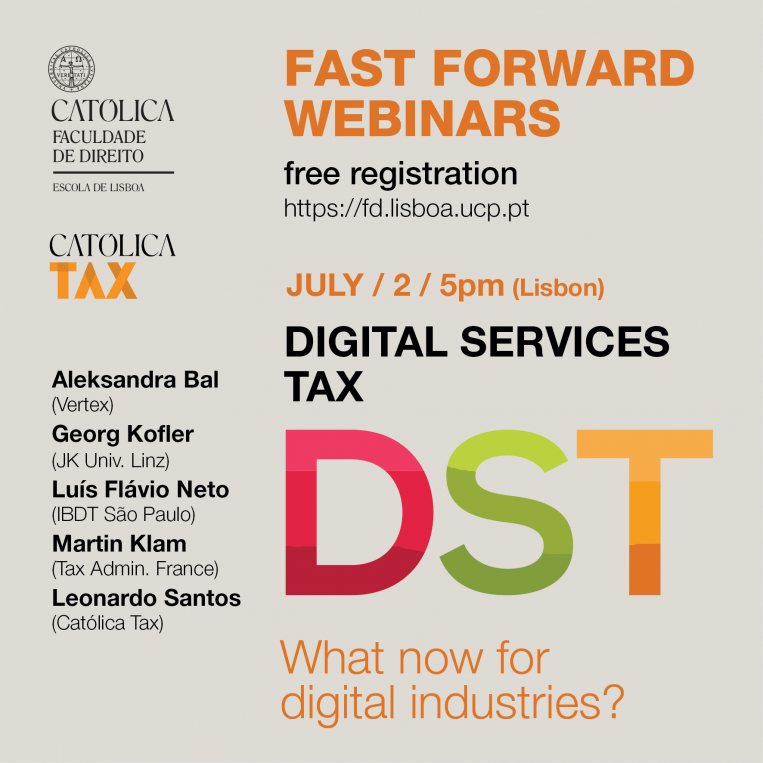 Cartaz - Fast Foward - Digital Services tax 