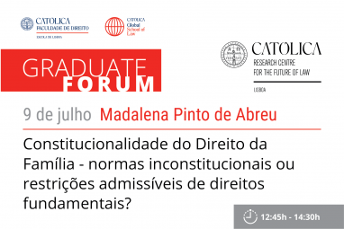 Graduate Forum_Constitucionalidade do Direito da Família