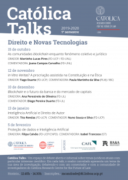 Católica Talks 2019-2020 - Programa 1Semestre