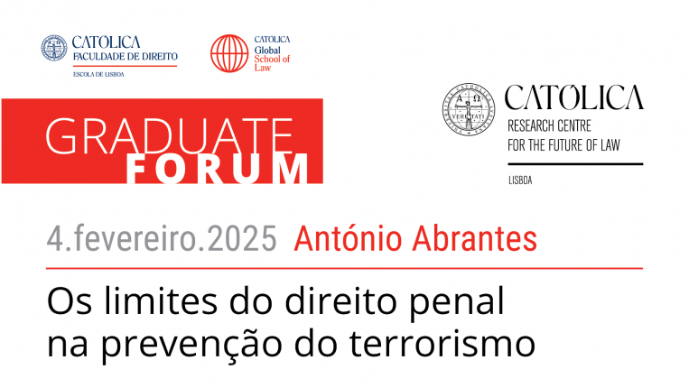 Graduate Forum - Os limites do direito penal na prevenção do terrorismo